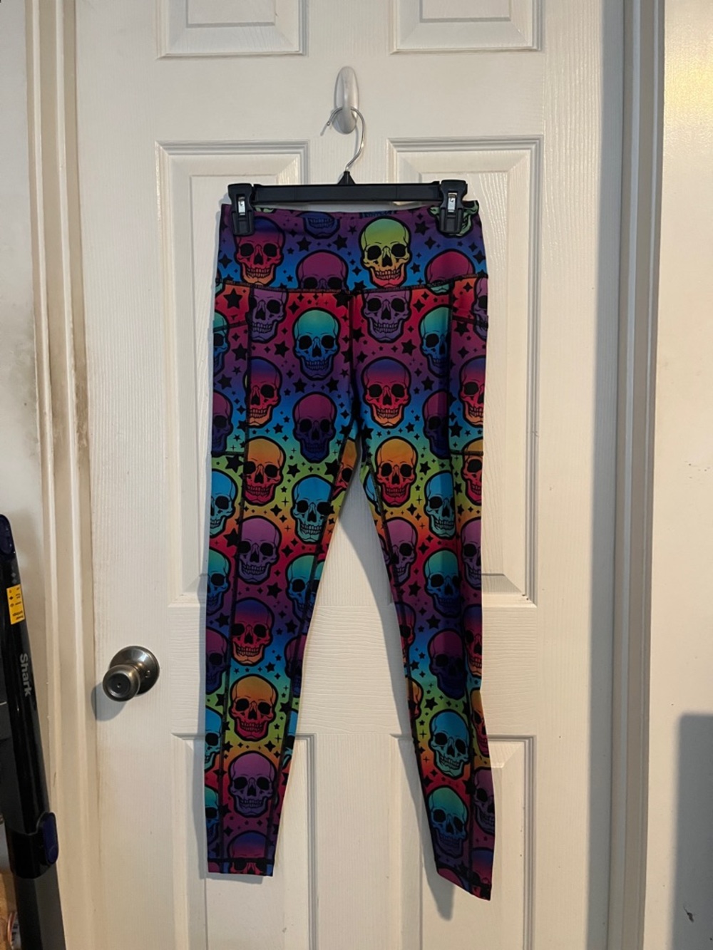 CVG Psychedelic Skull Leggings full length